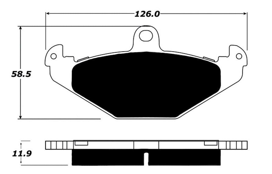 Porterfield Brake Pads for 2009 LOTUS EXIGE 240
