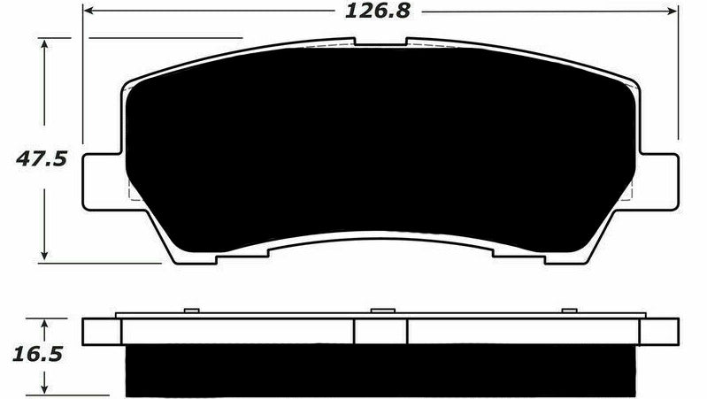 Porterfield Brake Pads for 2017 FORD Mustang GT Perf. Pkg