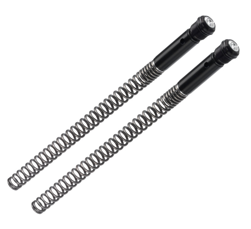 Bitubo Suspension Bitubo KB1 Springs And Caps Kit Adjustable: Spring Preload, w/o Oil, Blk Ring, Lowering To -10mm T0040KB12WO