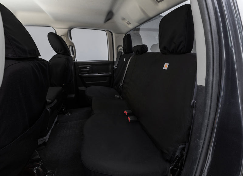 Covercraft- 22-223 Ford Bronco Carhartt Super Dux SeatSaver Custom Second Row 60/40- Black SSC8517COBK