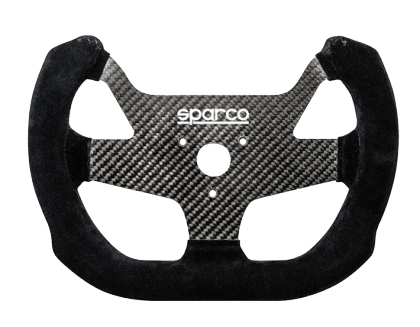 Sparco Steering Wheel F10C Carbon Suede Black