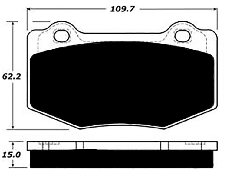 Porterfield Brake Pads for 2016 CADILLAC ATS-V