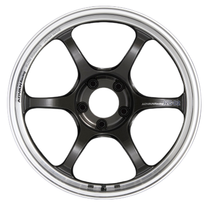 Advan RG-D2 18x9.0 +43 5-114.3 Machining & Black Gunmetallic Wheel