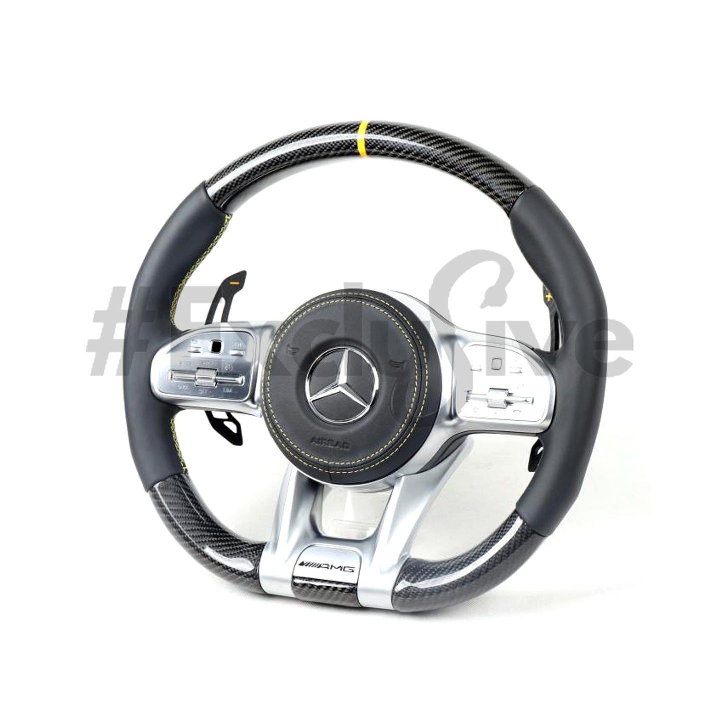 AMG Steering Wheel for Mercedes-Benz 2018+ AMG Models | Custom by Exclusive Steering