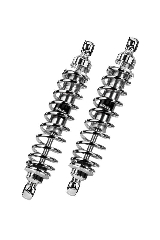 Bitubo Suspension Bitubo WMB0 Twinshocks Adjustable: Spring Preload, Length 315mm,Chrome Edition RE004WMB03