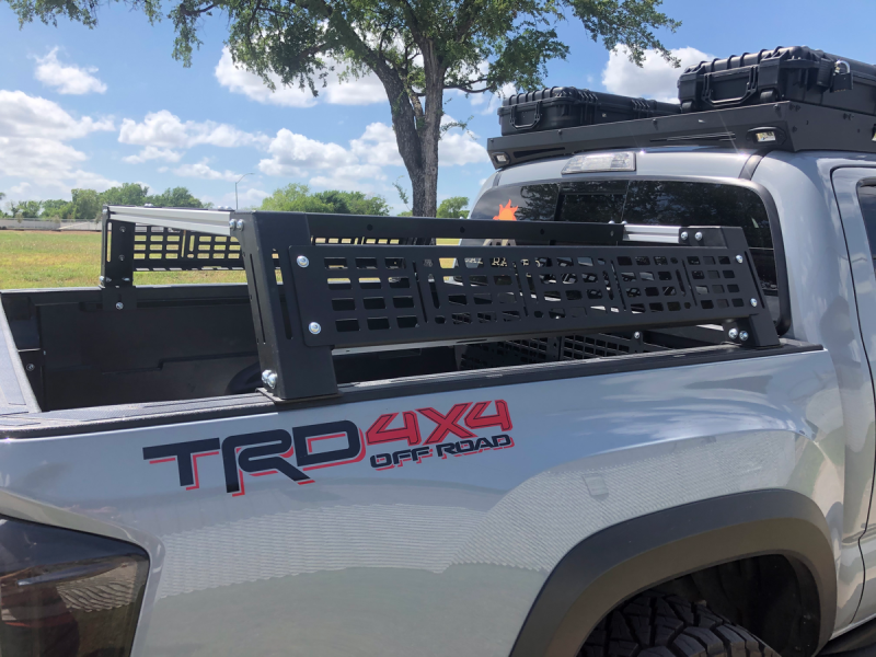 Cali Raised LED Cali Raised 05-23 Toyota Tacoma Overland Bed Rack - Long Bed Low Profile Rack CR3693