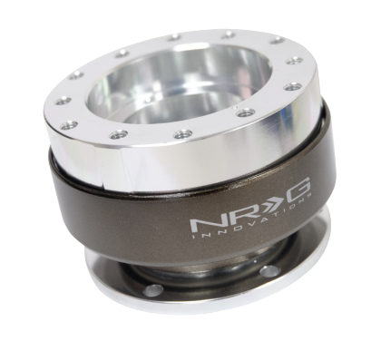 NRG Quick Release Gen 2.0 - Silver Body / Chrome Ring SFI Spec 42.1