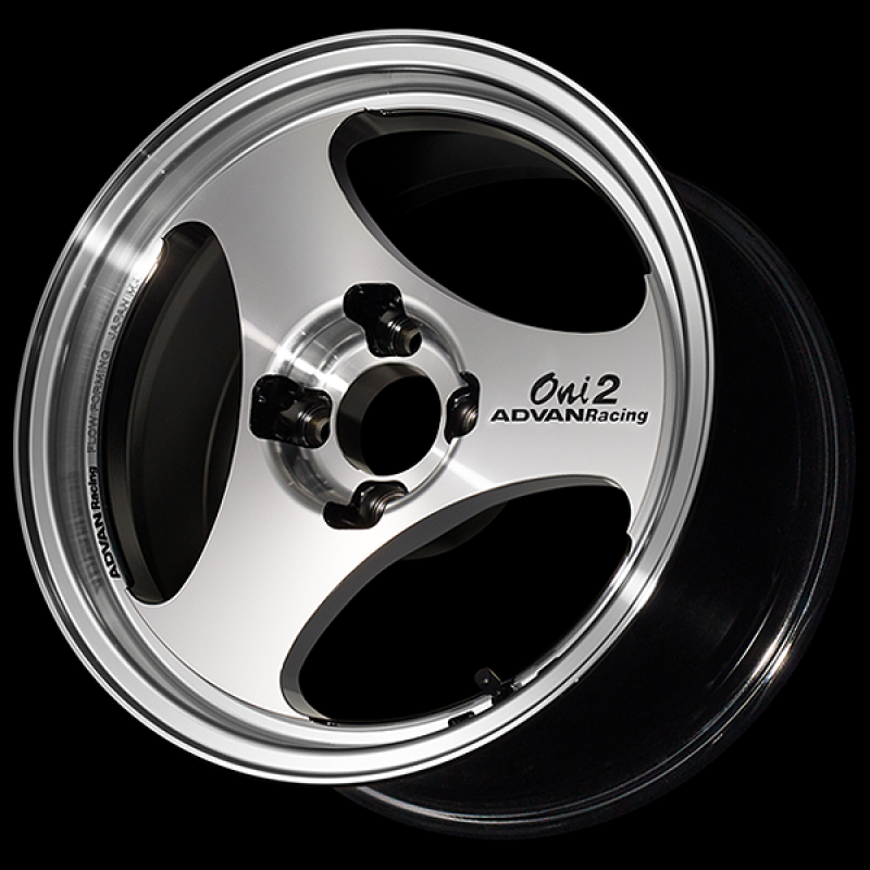 Advan ONI2 14x5.5 / +45 Offset / 4x100 / 63mm Bore / Machining and Diamond Cut YAY4B45ADC