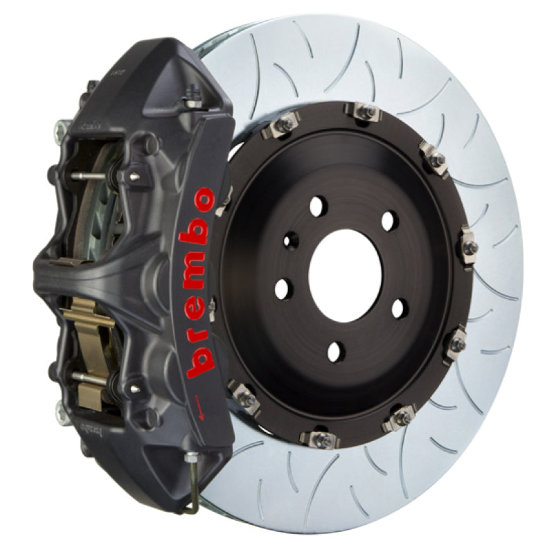 Brembo 25+ BMW X3 30/X3 M50 xDrive Fr GT-S BBK 6 Pist Cast 405x34 2pc Rotor Slotted Type3- Blk HA 1N3.9552AS