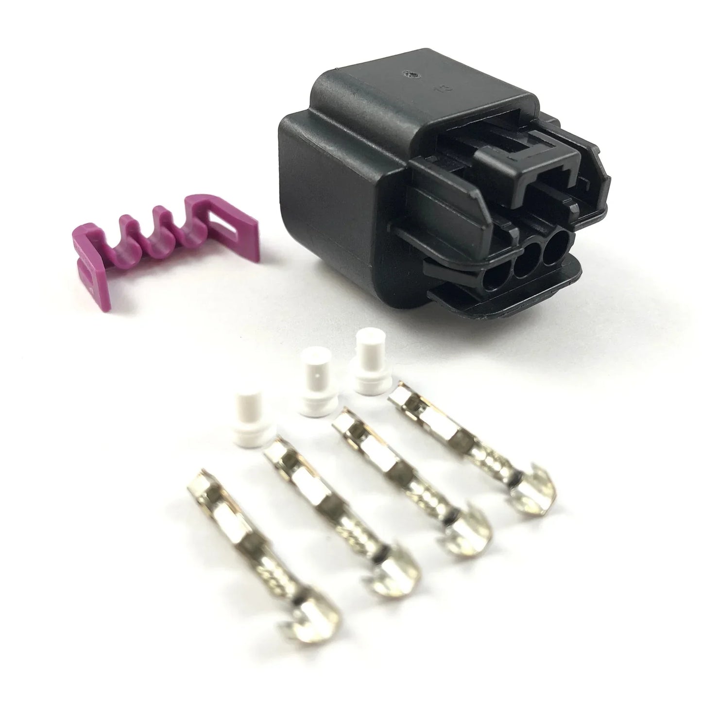 GM / Standalone 3-Pin Flex Fuel Sensor Connector Kit – Delphi Aptiv Gen 3 (Ethanol Content Sensor Plug)