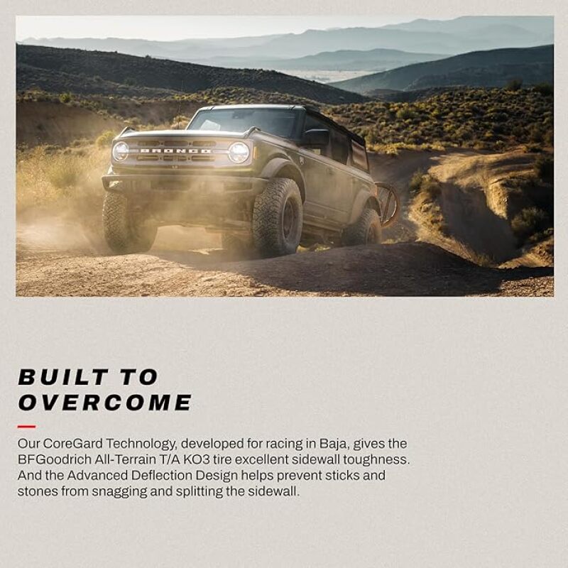 BFGoodrich All Terrain T/A KO3 LT265/60R20/E 121/118S 41617