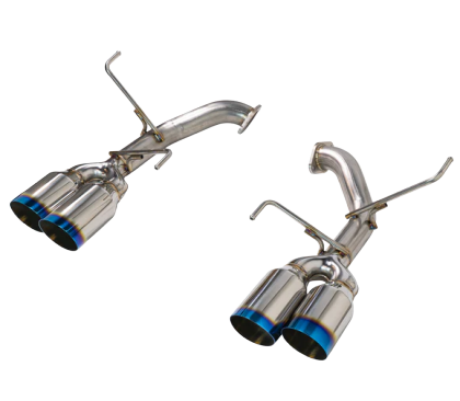 Remark 2022+ Subaru WRX (VB) 4in Axleback Exhaust w/ Burnt Stainless Single Wall Tip