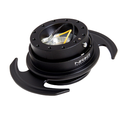 NRG Quick Release Kit Gen 3.0 - Black Body / Black Ring w/Handles