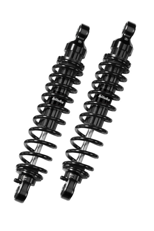 Bitubo Suspension Bitubo WME0 Twinshocks Adjustable: Spring Preload, Rebound, Length 310mm,Dark Edition RE001WME02V2