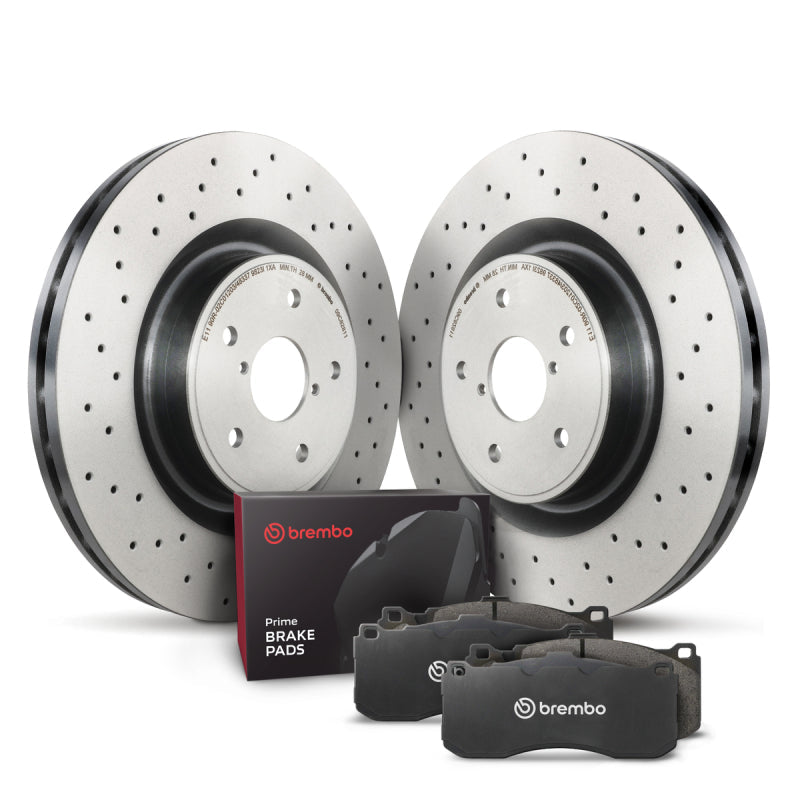 Brembo OE Front Disc Brake Kit KT04442