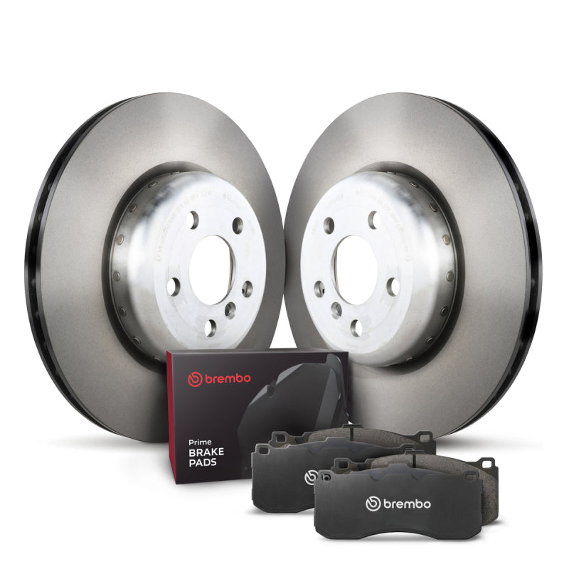 Brembo OE 08-10 BMW 535i/04-05 545i/06-10 550i/04-05 645Ci/06-10 650i Front Disc Brake Kit KT04504
