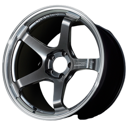 Advan TC4 18x9.5 +35 5-114.3 Racing Gunmetallic and Ring Wheel