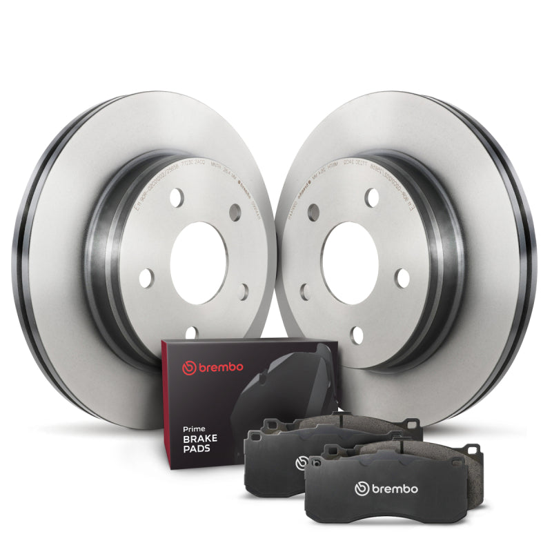 Brembo OE 14-23 Jaguar F-Type/12-15 XF/10-19 XJ Front Disc Brake Kit KT04396