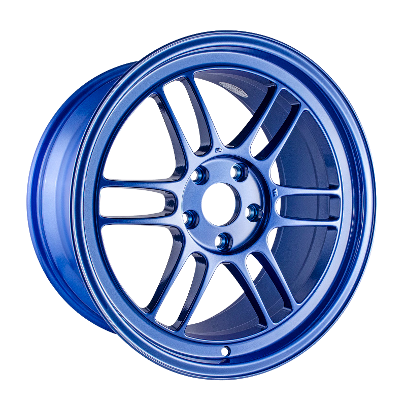 Enkei RPF1 18x9.5 5x114.3 38mm Offset 73mm Victory Bore Blue