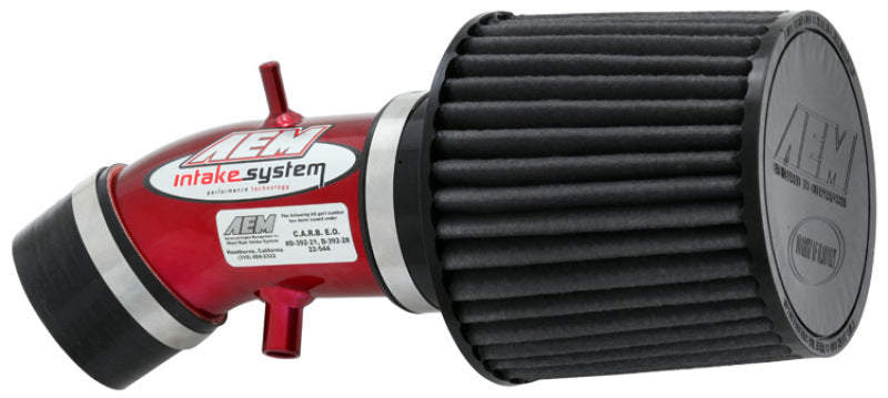 AEM Induction AEM 02-06 Sentra SE-R Red Short Ram Intake 22-544R