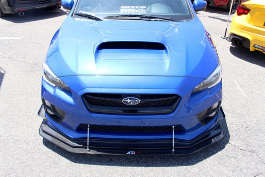 Subaru WRX/STI Carbon Fiber Wind Splitter w/ Rods 2015-2017 (APR Performance Lip)