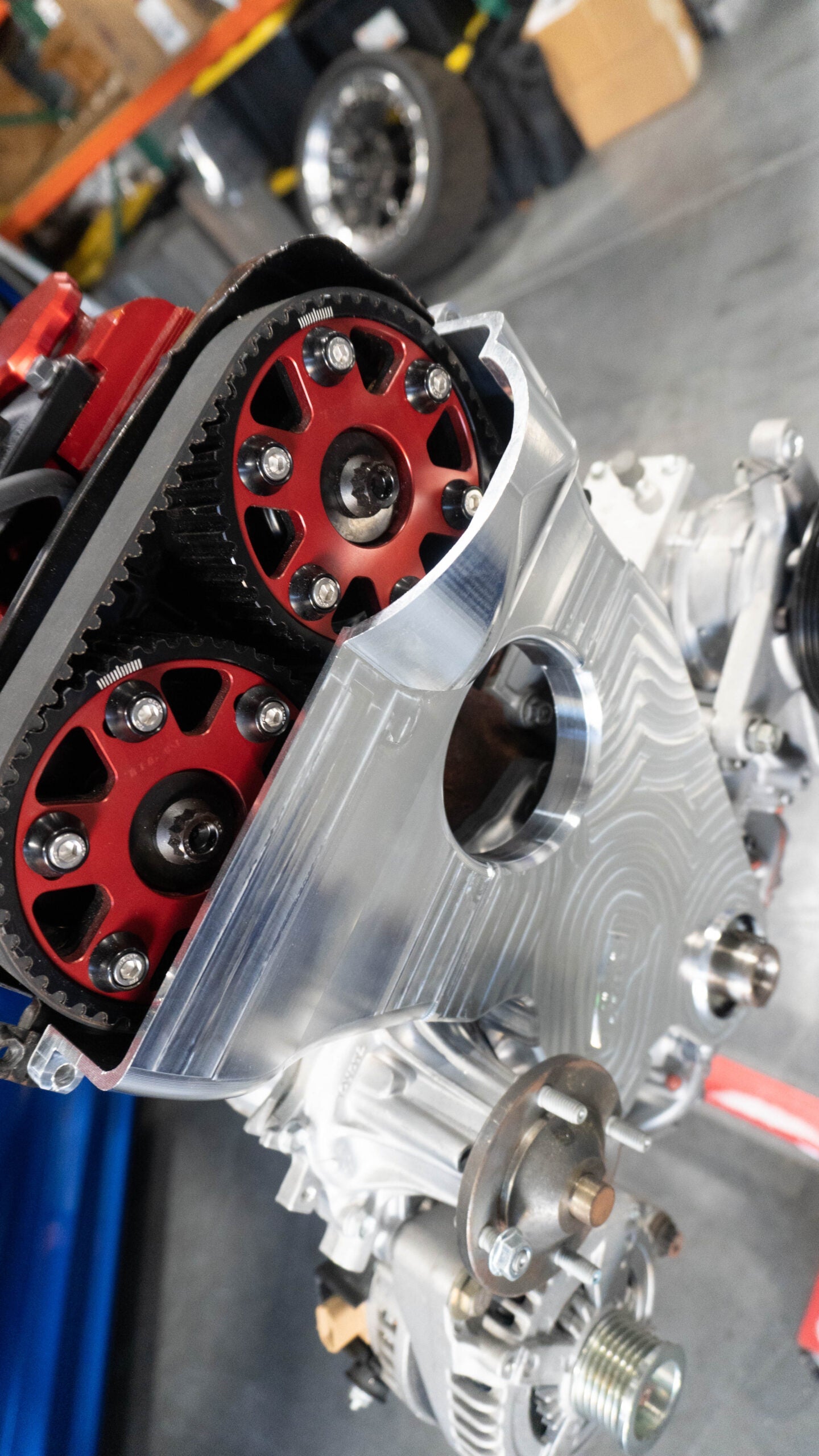 ASE 2JZ VVTi Billet Timing Belt Covers