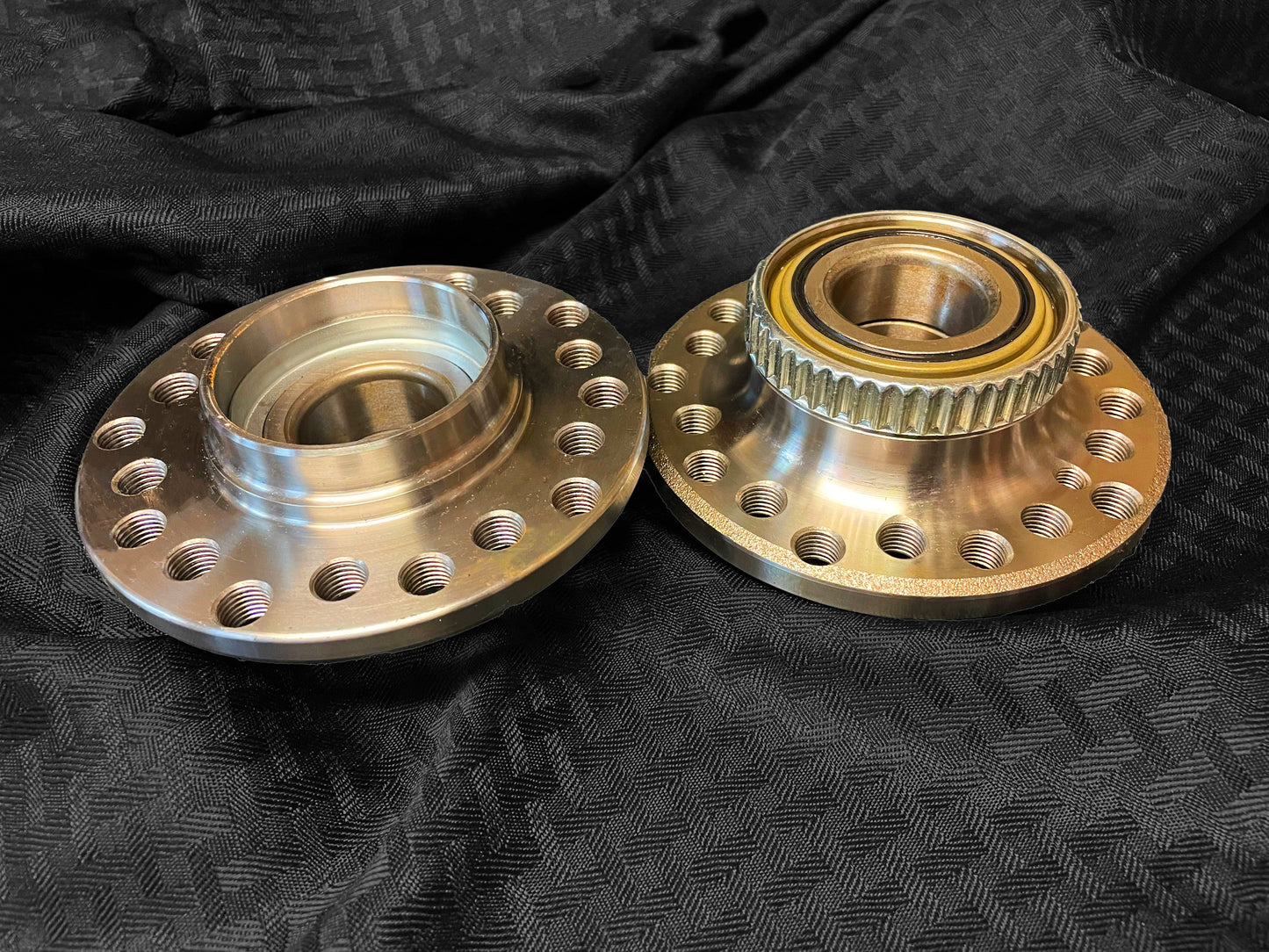 E32 Multi-Pattern Front Hubs and Bearings - Multihub