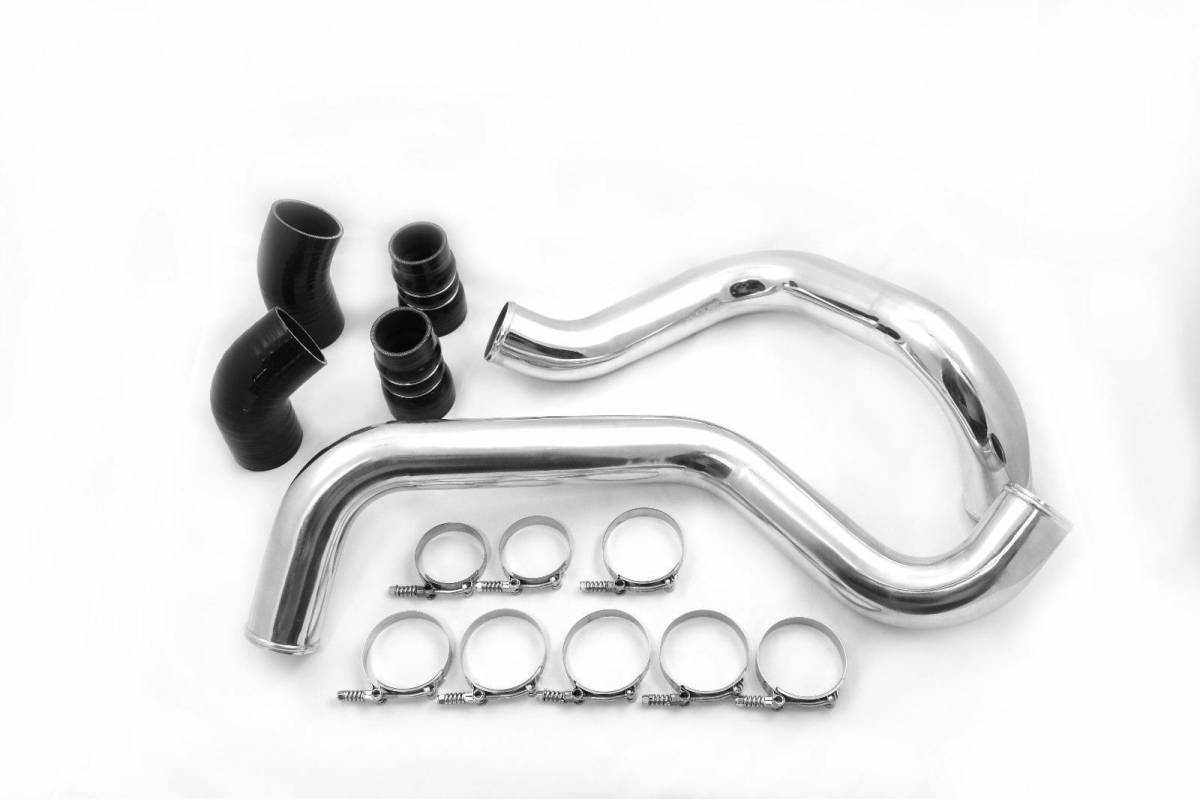 Rudy's 3" Intercooler Charge Pipe Kit w/ Boots 02-04 GM 6.6L LB7 Duramax Diesel