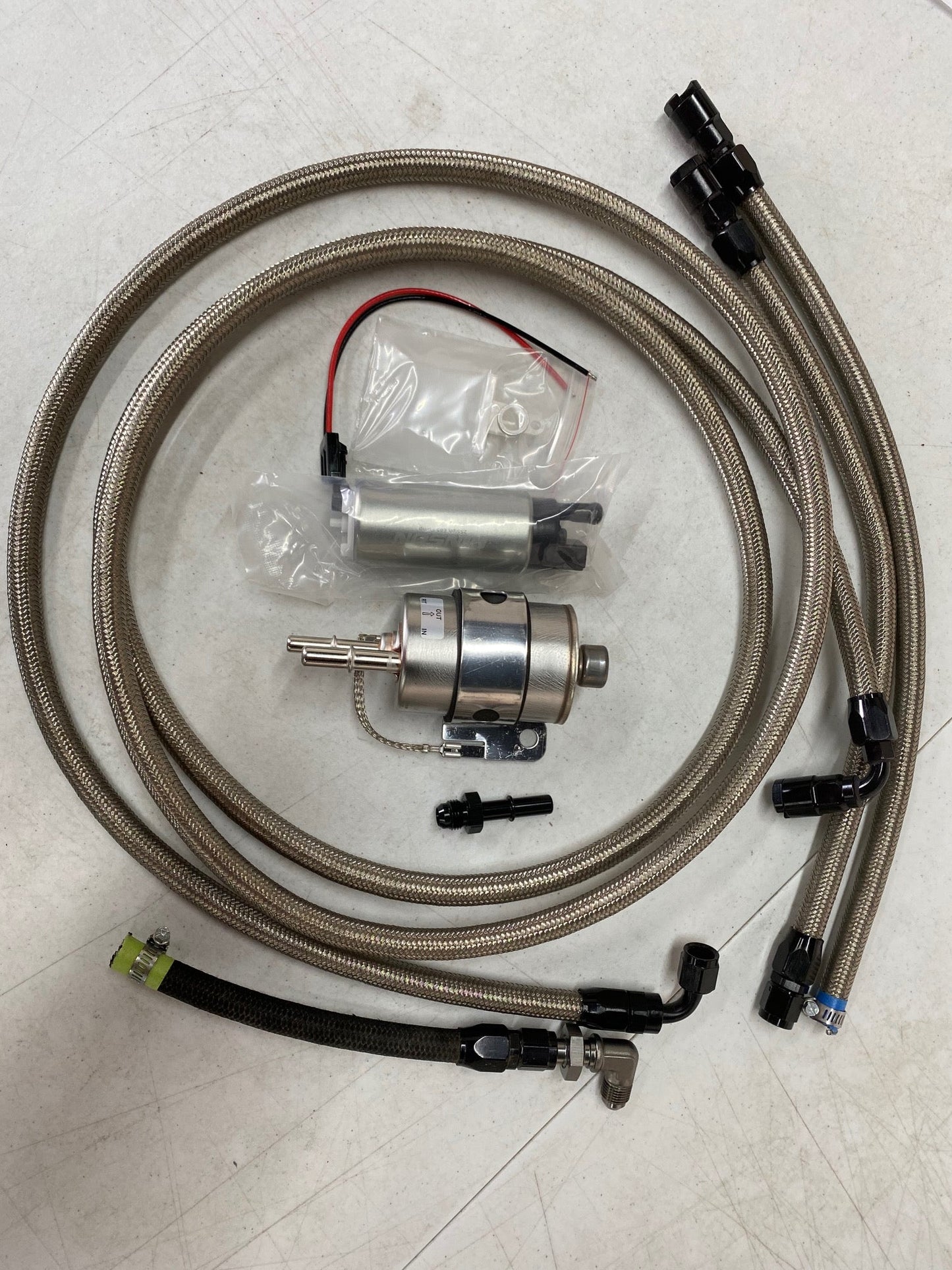 LS V8 Swap FD RX7 Street Fuel System