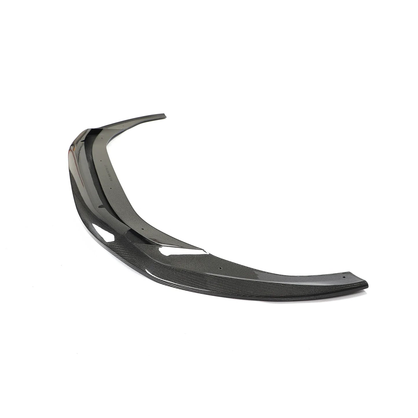 Audi A5 S-Line / S5 B9.5 Carbon Fiber Front Lip – Gloss Black Splitter (2020–2022)