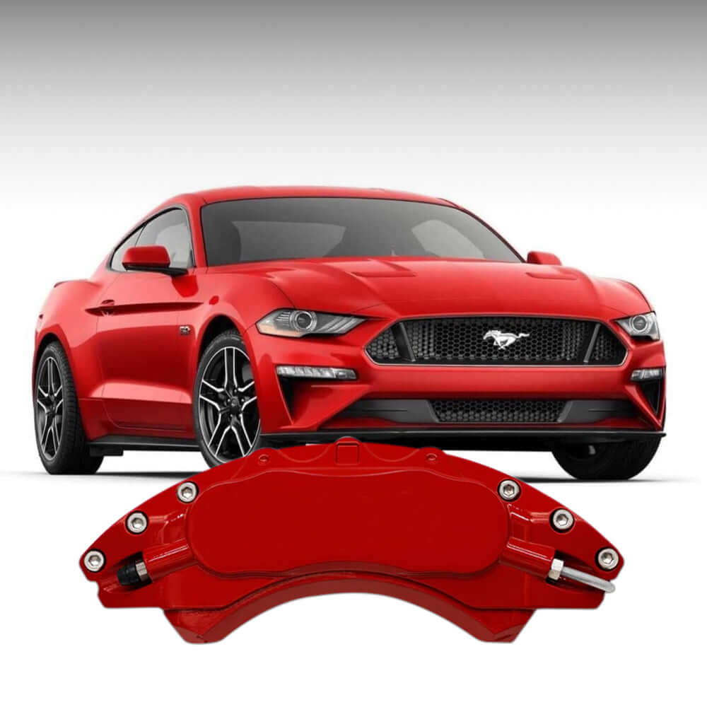 2015-2021 Ford Mustang EcoBoost Caliper Covers — Red or Yellow