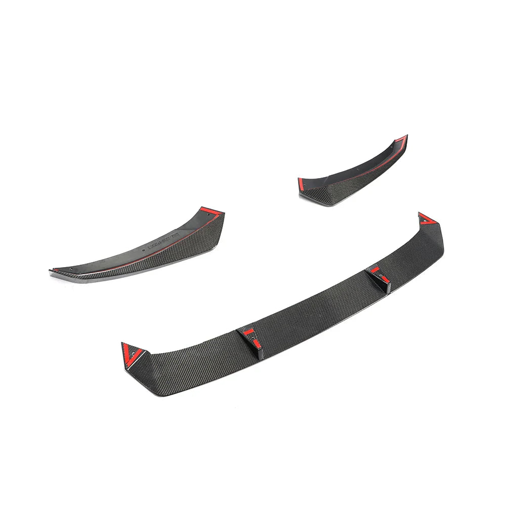 VW Arteon Carbon Fiber Front Lip Splitter – Gloss Black (2017–2021)