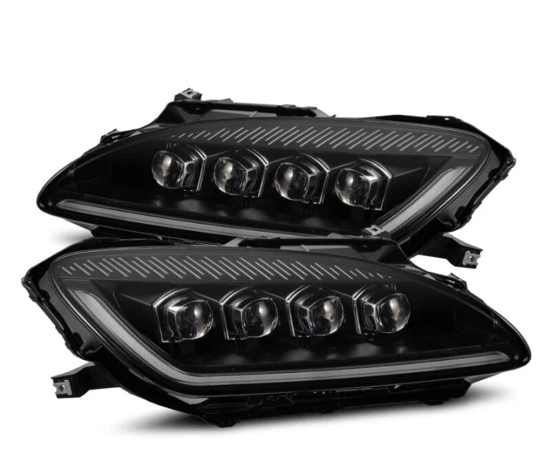 AlphaRex 99-09 Honda S2000 NOVA-Series Projector LED Headlights - Alpha-Black #880273