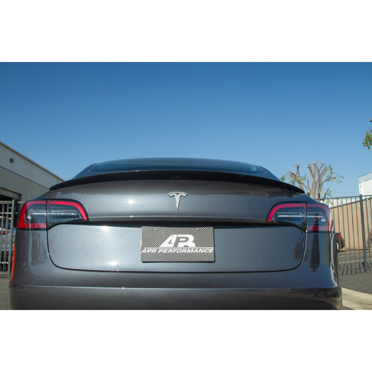 Tesla Model 3 Carbon Fiber Rear Deck Spoiler 2017 - 2023