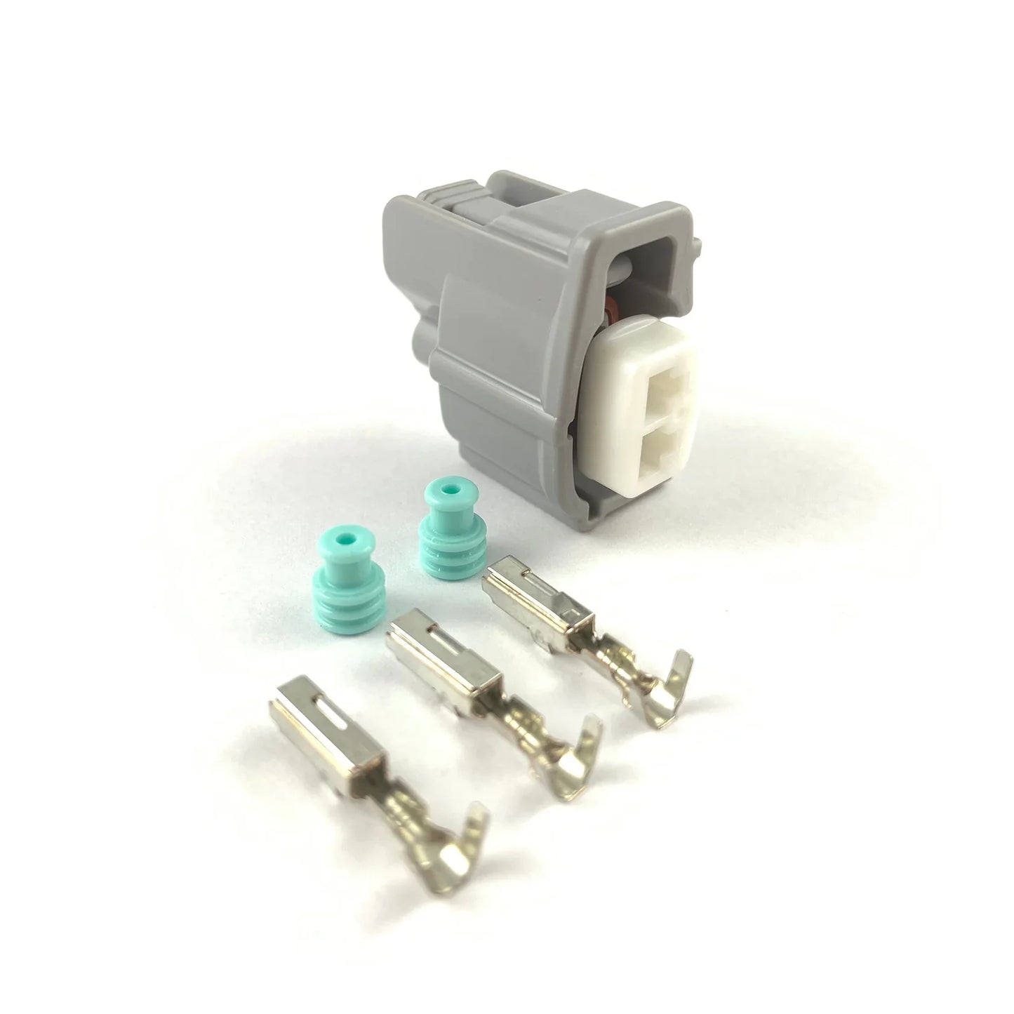Honda OBD2 / NH1 2-Pin Fuel Injector Connector Kit – K-Series / S2000 / RDX / Toyota (Set of 4)