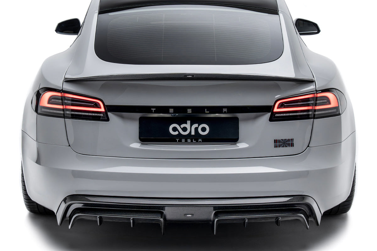 ADRO Tesla Model S Carbon Fiber Rear Diffuser