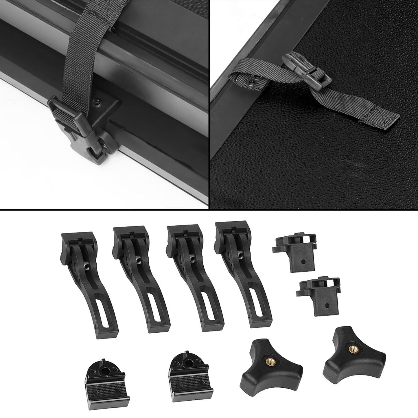 2019-2021 Ford Ranger Hard Tri-Fold Tonneau Cover - 6FT Bed