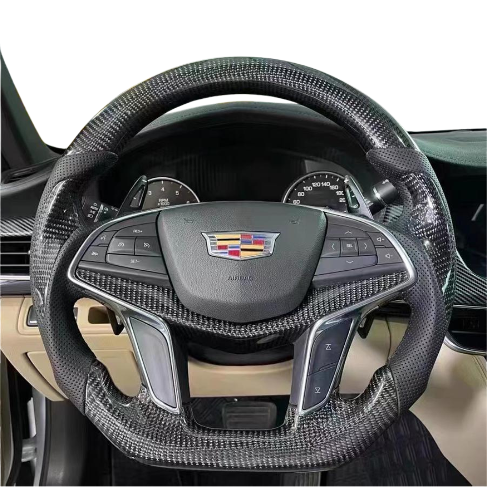 2017-2025 Cadillac XT5 | 2016-2020 CT6 Custom Steering Wheel by Exclusive Steering