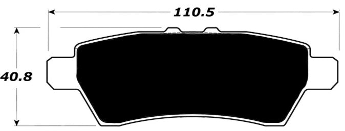 Porterfield Brake Pads for 2010 NISSAN PATHFINDER V6