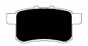 Porterfield Brake Pads for 2009 ACURA TSX