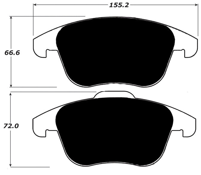 Porterfield Brake Pads for 2018 AUDI Q5