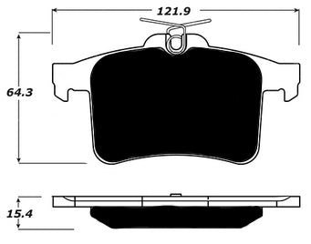 Porterfield Brake Pads for 2012 JAGUAR XJ/XJL Supercharged