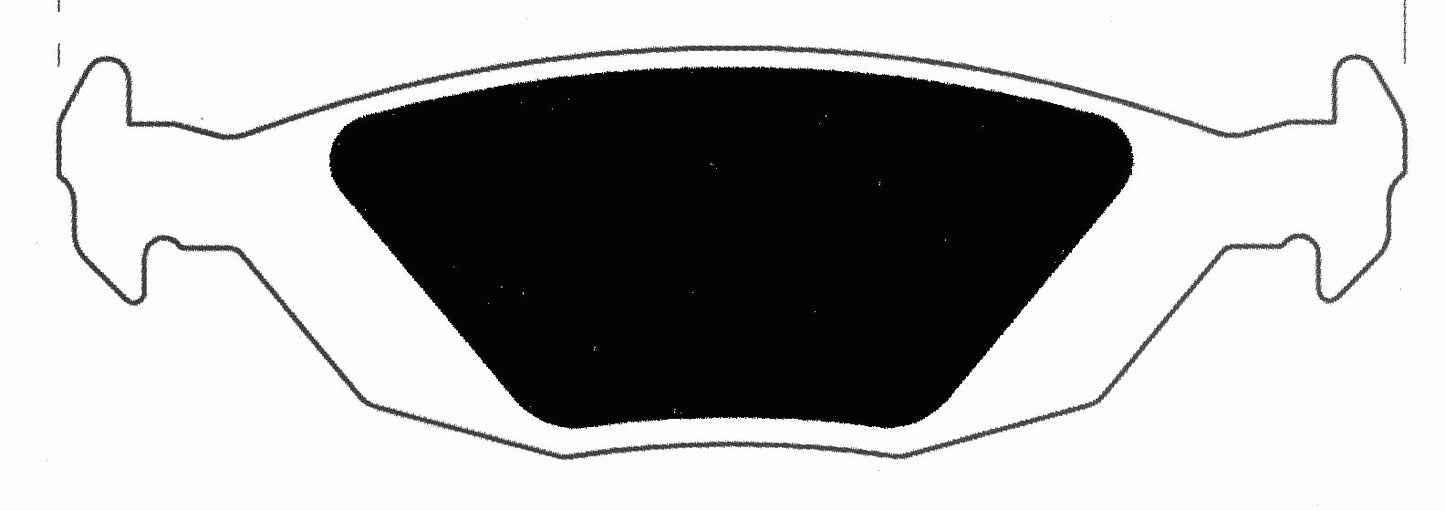 Porterfield Brake Pads for 1996 SAAB 9000