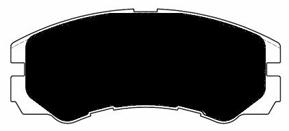Porterfield Brake Pads for 1998 HONDA PASSPORT 2WD