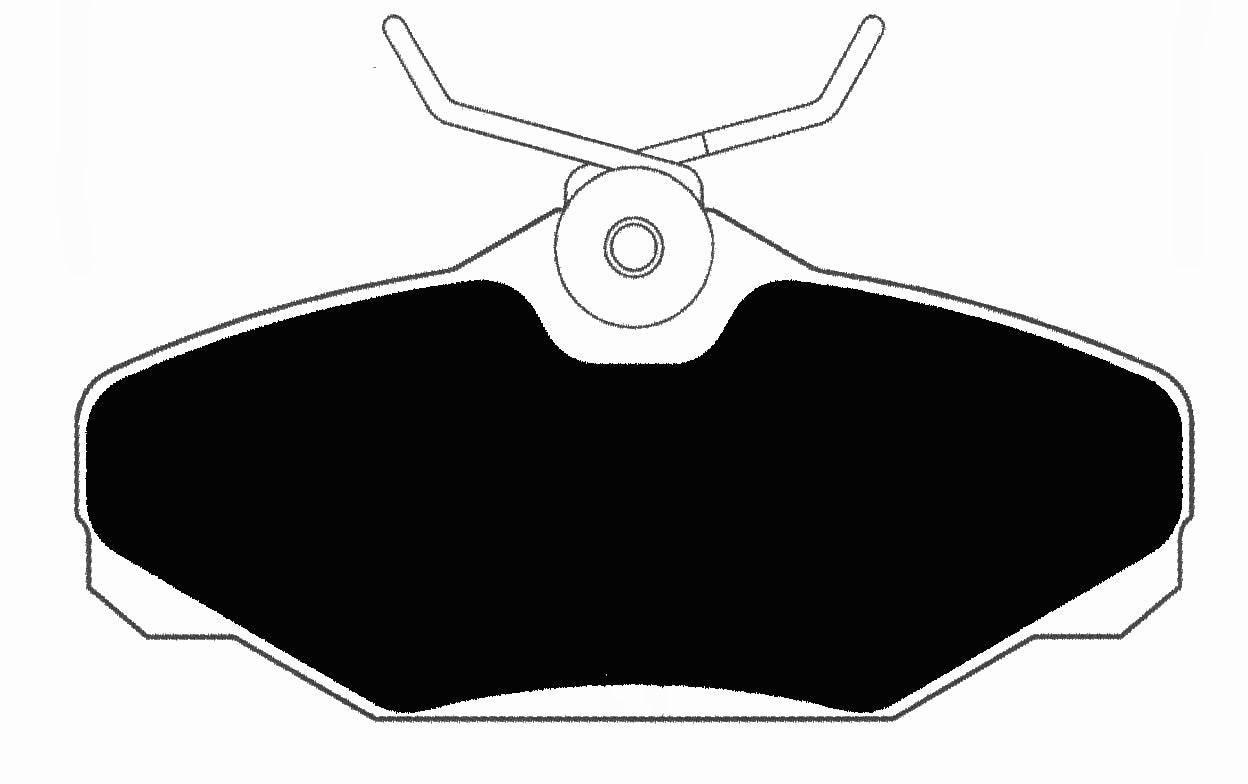 Porterfield Brake Pads for 1996 FORD TAURUS R/Disc