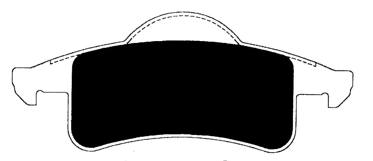 Porterfield Brake Pads for 2001 JEEP GRAND CHEROKEE w/ATE front caliper