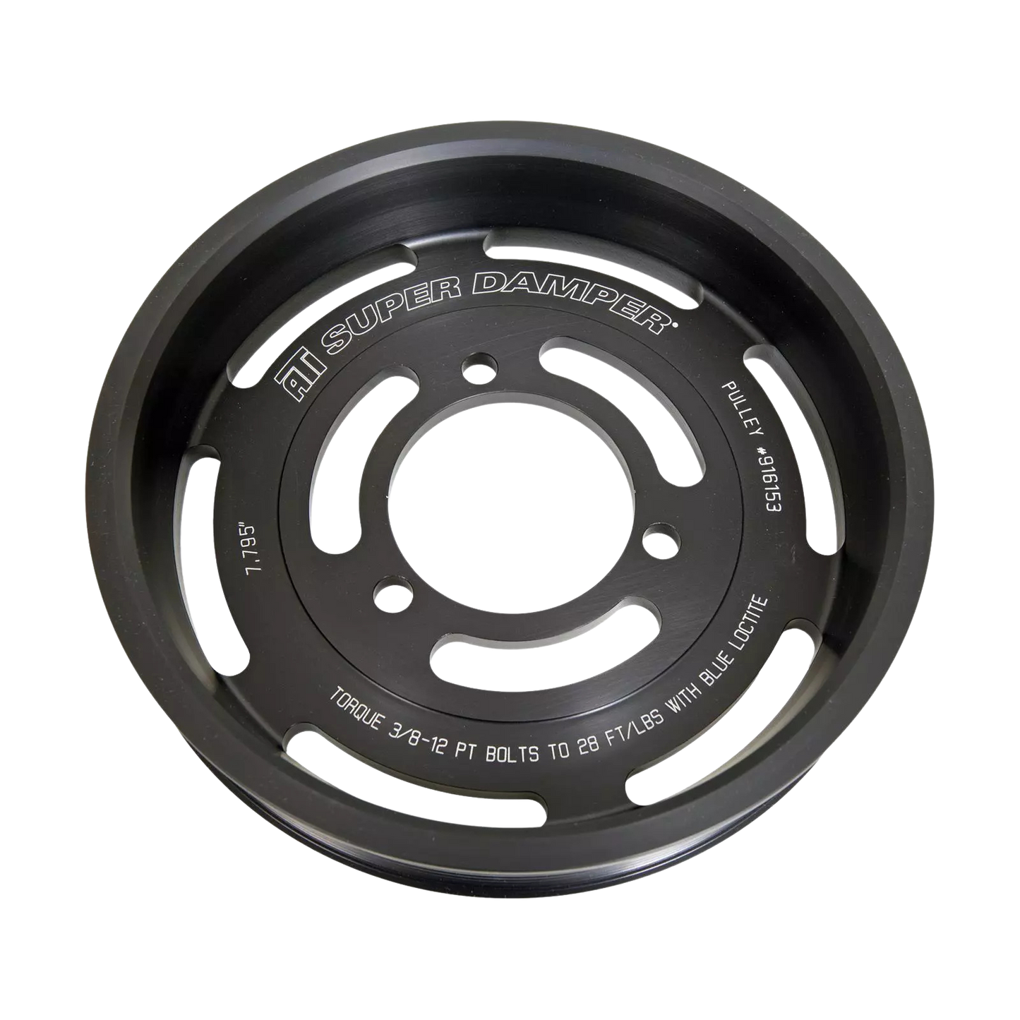 ATI Pulley - Supercharger - 9.00 - 8 Grv - 2014+ LT1 LT4 Dry Sump 10 Percent OD