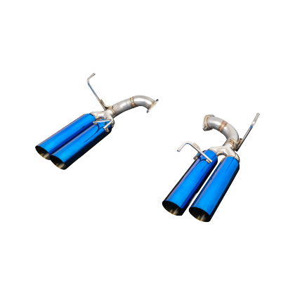Remark 2015+ Subaru WRX/STI VA Boso Edition Axle Back Exhaust w/ Burnt Blue Single Wall Tip