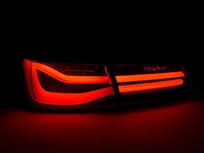 BMW F30 3 Series Sedan LCI Japan Style (Amber) LED Tail Lights - 4 Pieces (2012-2015)