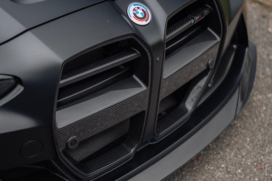 TREVORA G8X M3 / M4 Pre-Preg Carbon Fiber Foam Crash Bar Cover